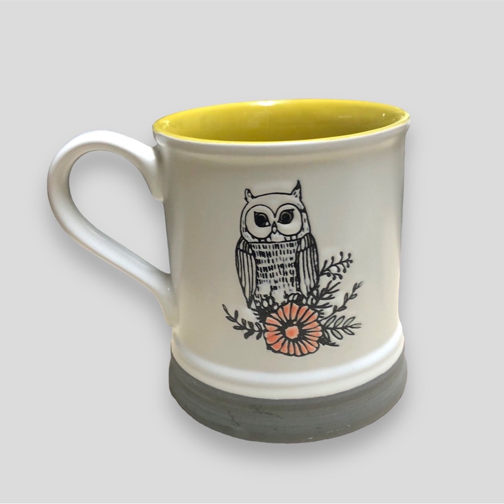 Ceramic Owl Mug Coffee Cup Spectrum Designz